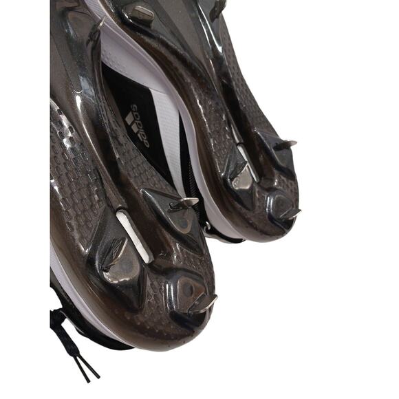Adidas Icon 7 Baseball Cleats Mens Sz 13 Black 3 Stripes Boost Metal BRAND NEW!‎ main image 7